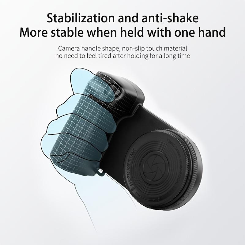 Magnetic Phone Camera Holder 360° Grip – Universal Mobile Bracket Selfie Remote