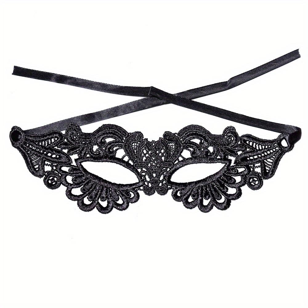 Halloween Fashion Gothic Hollow Out Lace Mask Women Masquerade Party Eye Masks