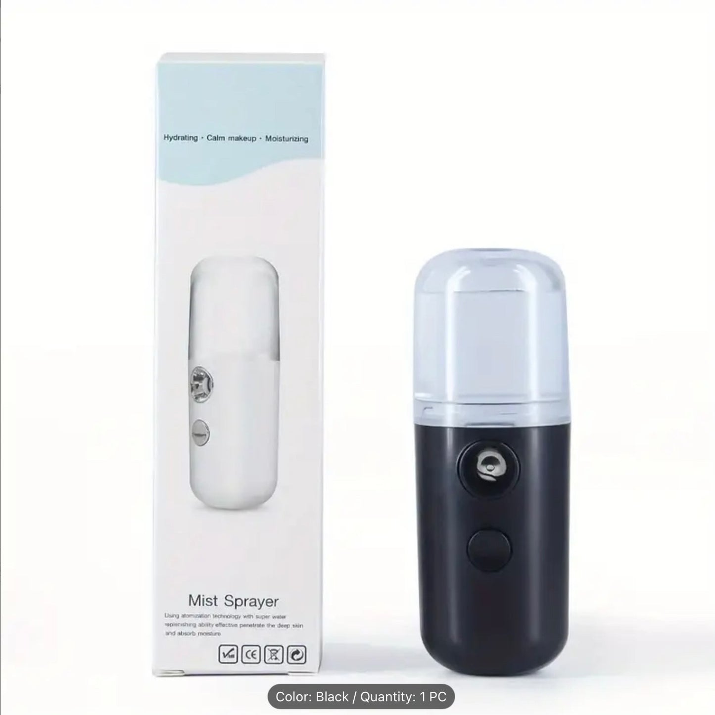 Hydration Sprayer UK Facial Mister Spray Machine Handy Cool Nano USB Mist GlowUp