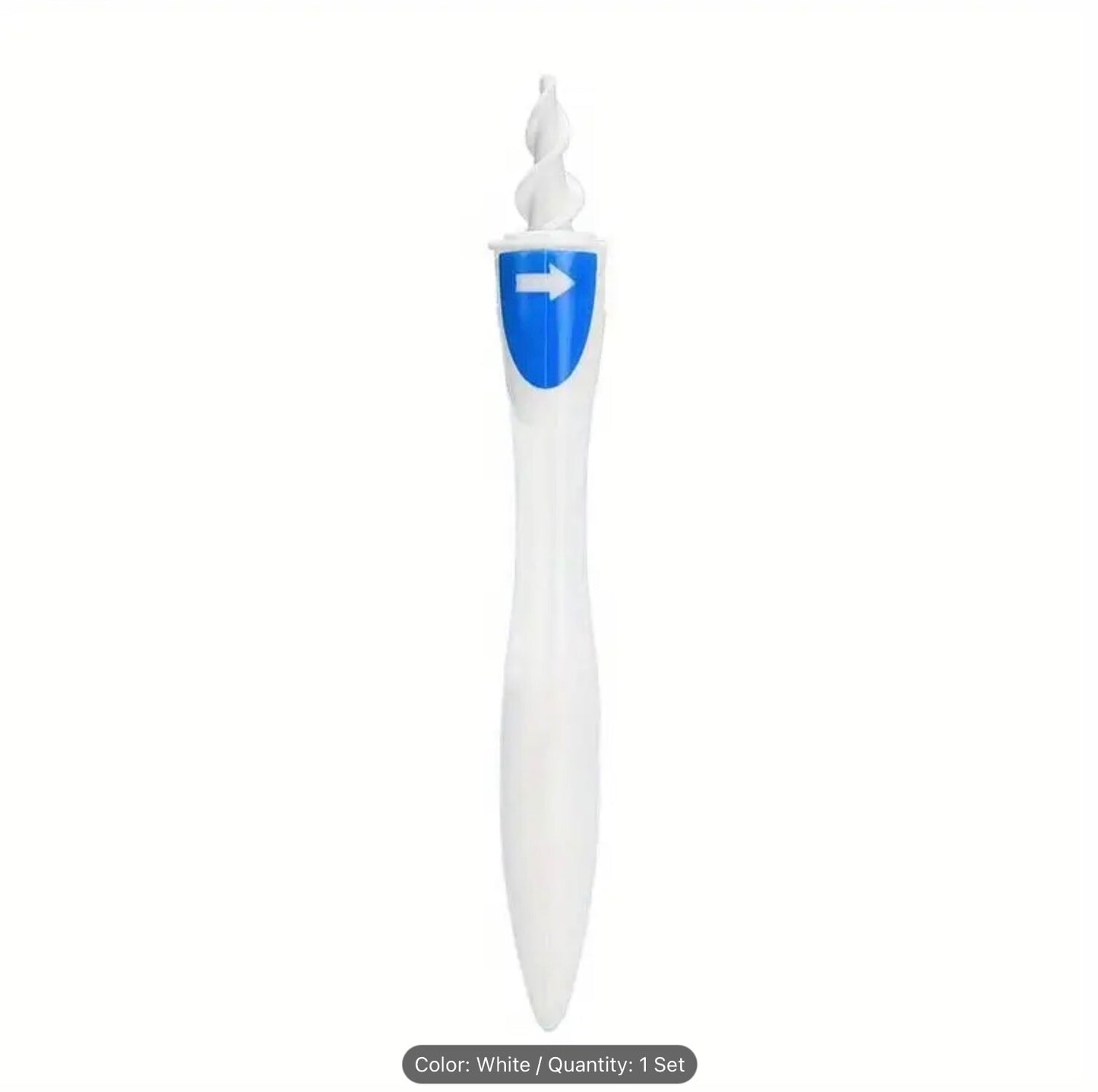 Soft Spiral Swab Earwax Smart Tool Cleaner Removal Safe 7pc Kit Reuse & Washable
