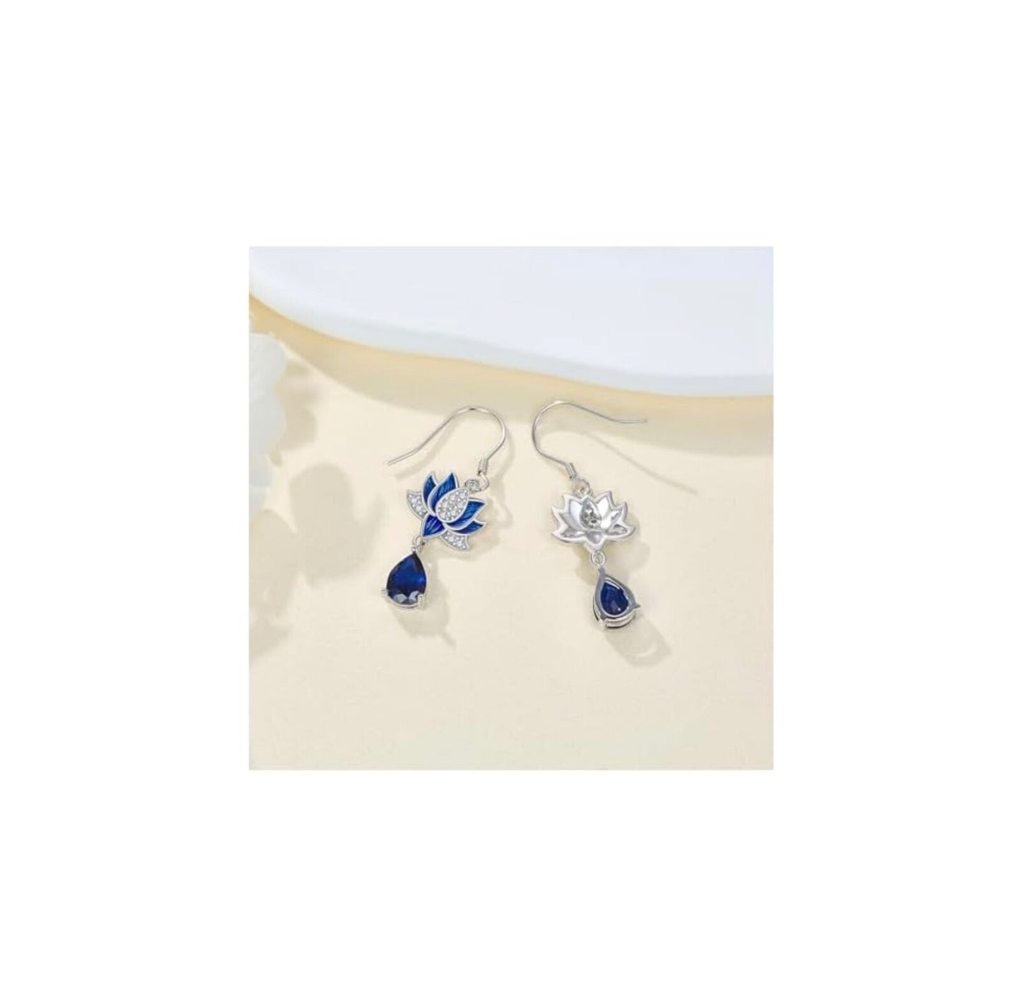 925 Sterling Silver CZ Flower Stud & Dangle Earrings Jewellery Gift Women Girls