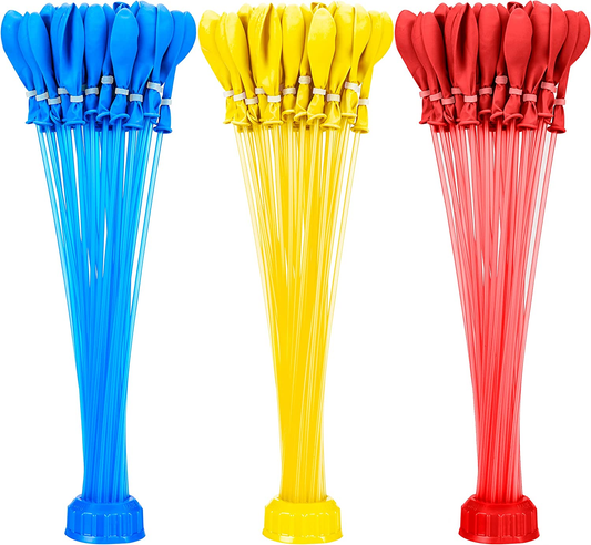 111 Water Balloons Self Sealing Fast Fill Party Outdoor Fun for Kids Toys Garden