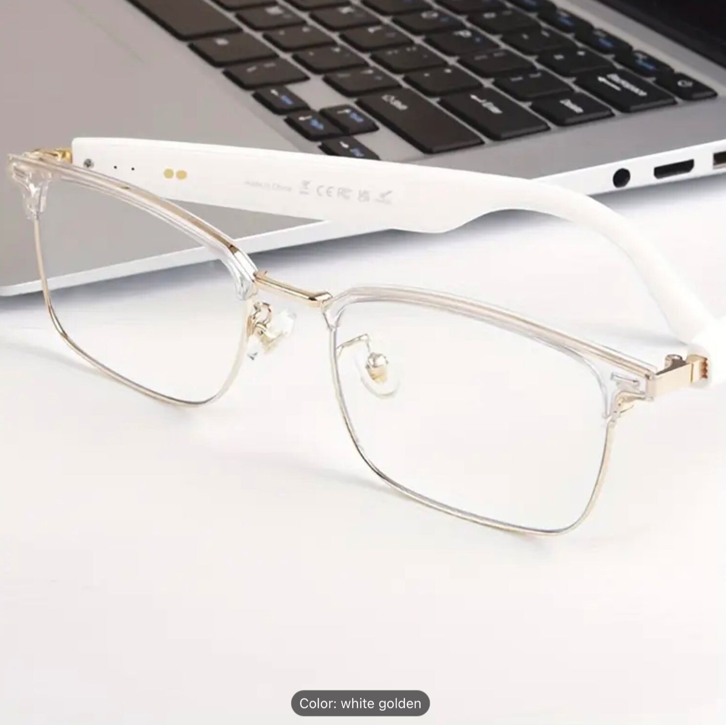 Smart Wireless Bluetooth UV Photochromic Touch-Control HiFi Audio Glasses Unisex