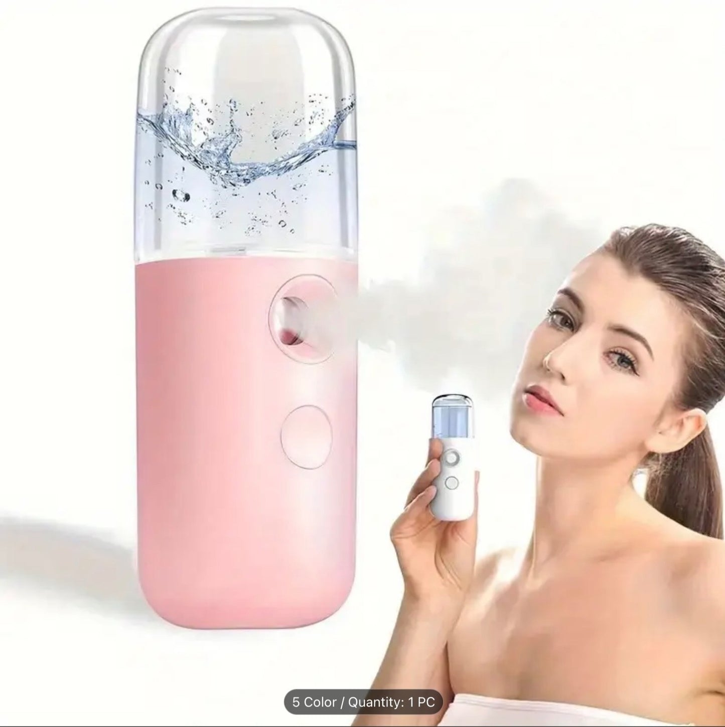 Hydration Sprayer UK Facial Mister Spray Machine Handy Cool Nano USB Mist GlowUp