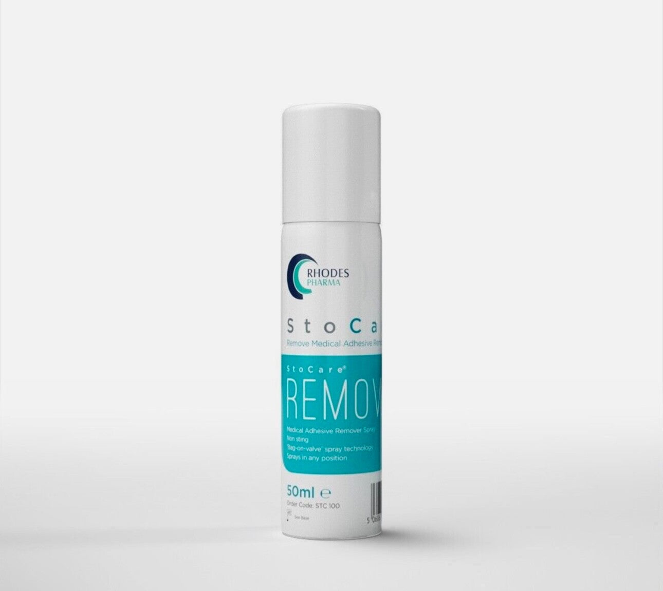 Stocare Medical Adhesive Remover Spray 1 x 50ml  (Rhodes Pharma)