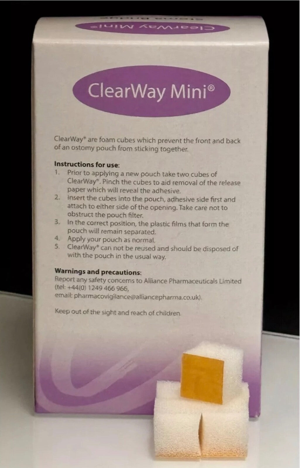 Clearway Mini Stoma Bridge 30-Pack |Ultimate Pancaking Prevention for Ostomy Bag