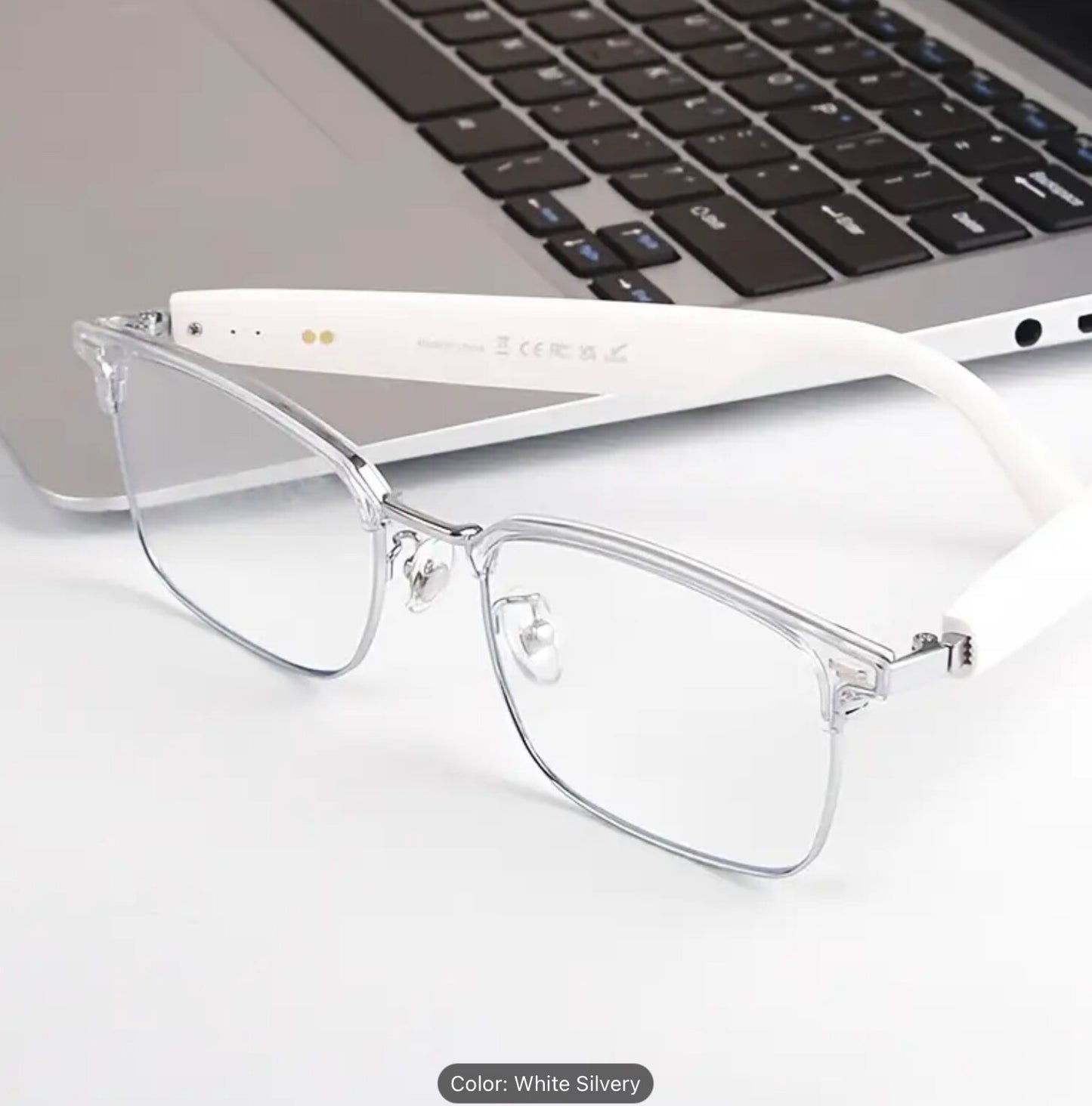 Smart Wireless Bluetooth UV Photochromic Touch-Control HiFi Audio Glasses Unisex