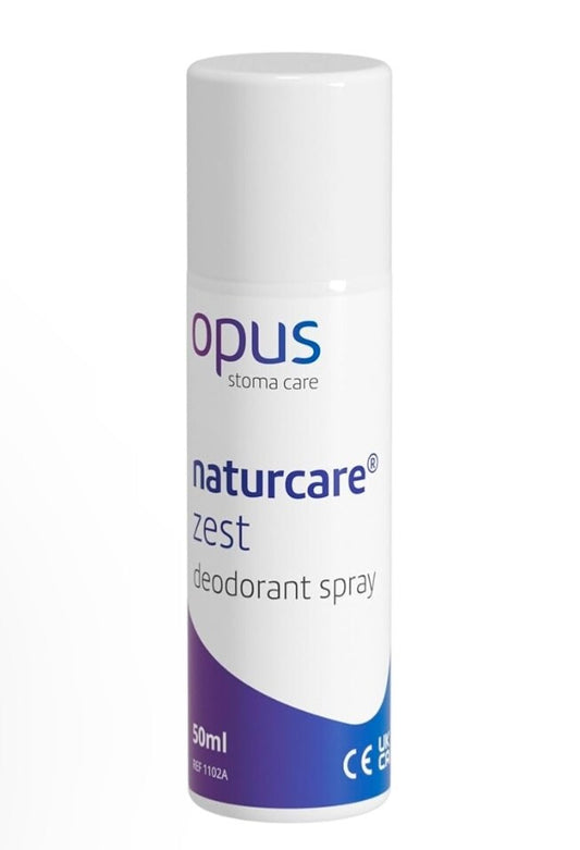 Opus Naturcare Zest Deodorant Spray 50ml - Fresh & Long-Lasting Protection