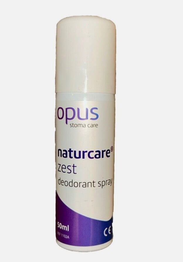 Opus Naturcare Zest Deodorant Spray 50ml - Fresh & Long-Lasting Protection