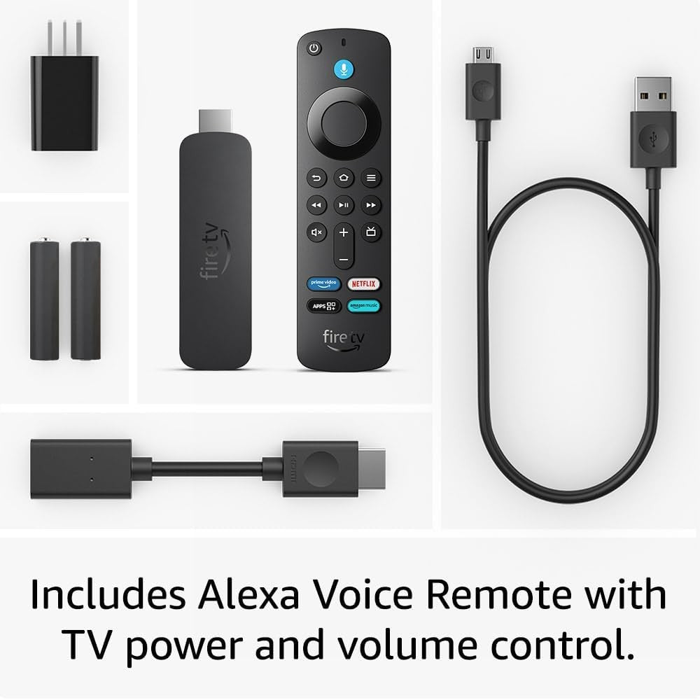 Amazon Fire TV Stick 4K (Newest Gen) Supports Wi-Fi 6, Dolby Vision/Atmos HDR10+
