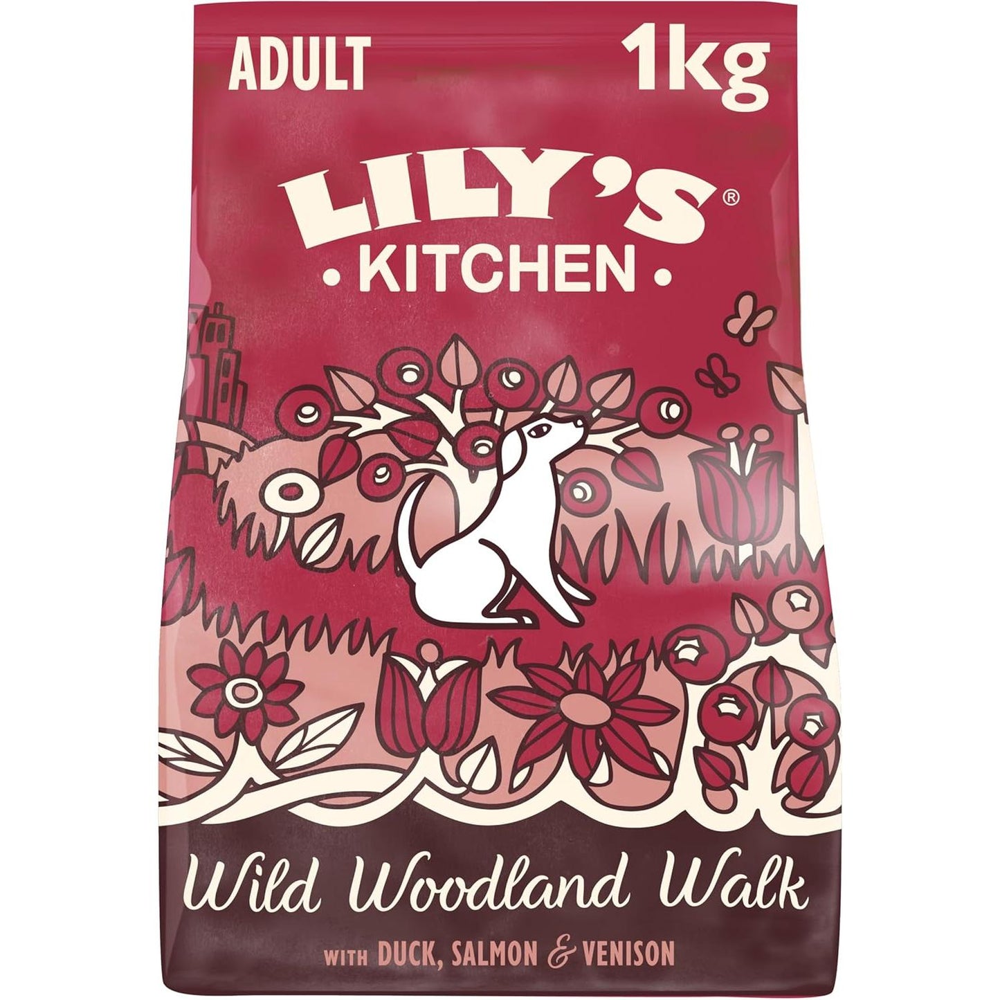 Lily'S Kitchen Made with Natural Ingredients Adult Dry Dog Food Chicken, Duck and & Sweet Potatoes, Grain-Free Recipe 12Kg Bag Lily's Kitchen