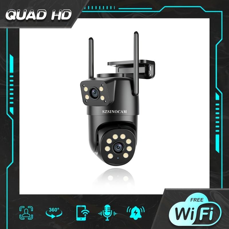 CCTV Wireless WiFi IP Camera Dual Lens Home Security Night Vision Indoor Outdoor