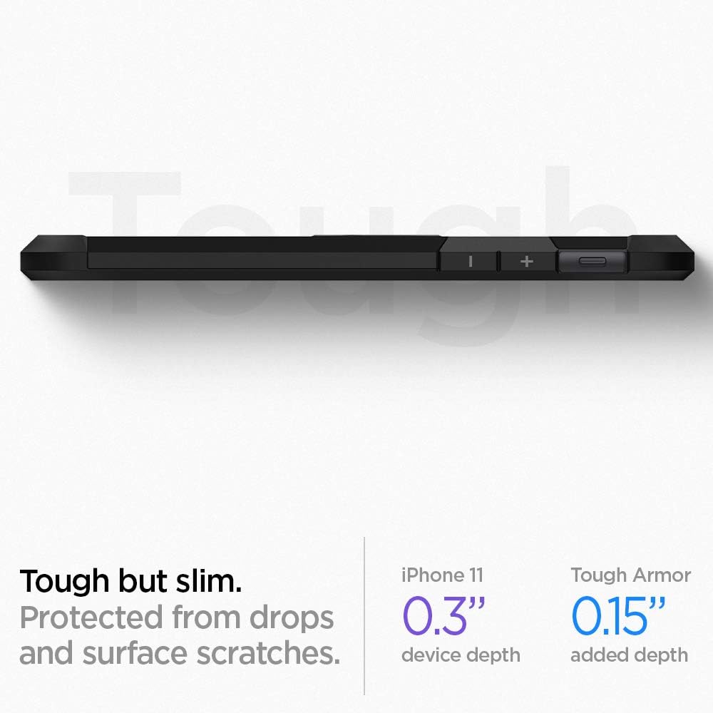 Spigen Tough Armor Case Compatible with Iphone 11 - Black