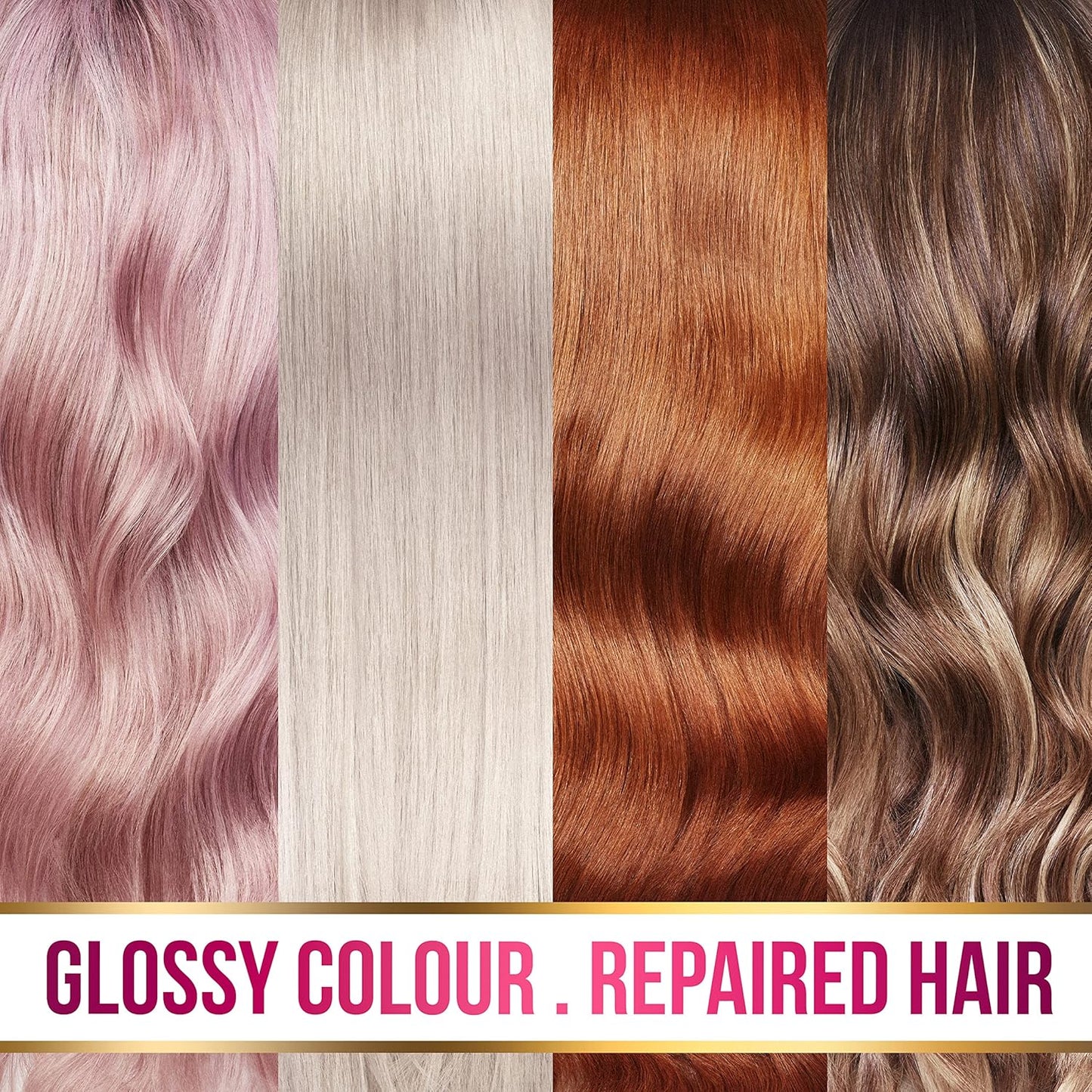 Pantene Colour Shampoo and Conditioner Set + Leave-In Conditioner Spray with Biotin and Niacinamide, Transform Damaged Coloured Hair from Dull to Glossy in 1 Use, 400/275 / 145Ml
