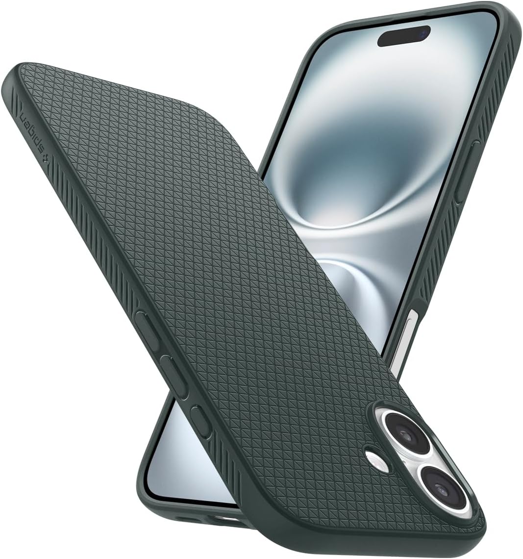 Spigen Liquid Air Case Compatible with Iphone 15 - Matte Black