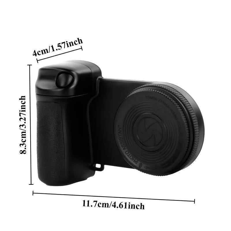 Magnetic Phone Camera Holder 360° Grip – Universal Mobile Bracket Selfie Remote