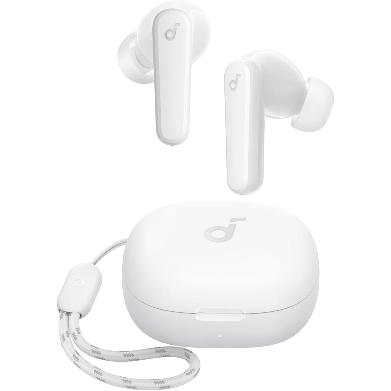 Soundcore by Anker P20I True Wireless Earbuds, 10Mm Drivers with Big Bass, Bluetooth 5.3, 30H Long Playtime, IPX5 Water-Resistant, 2 Mics for AI Clear Calls, 22 Preset Eqs, Customization via App