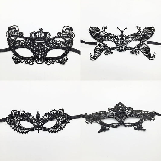 QUETTO Elegant Masquerade Masks Collection Lace Prom Carnival Venetian Half Face Masks Perfect for Masquerade Balls Costume Parties Cosplay Halloween Mardi Gras