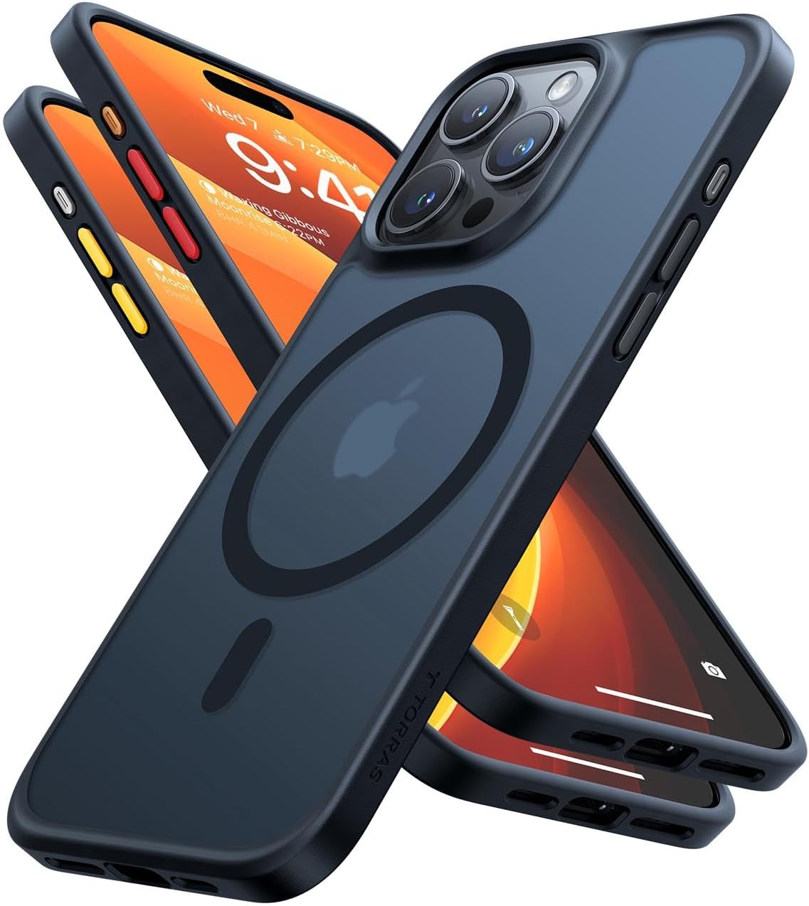 TORRAS iPhone 17 Pro Case with MagSafe, 12FT Military Grade Shockproof, Magnetic