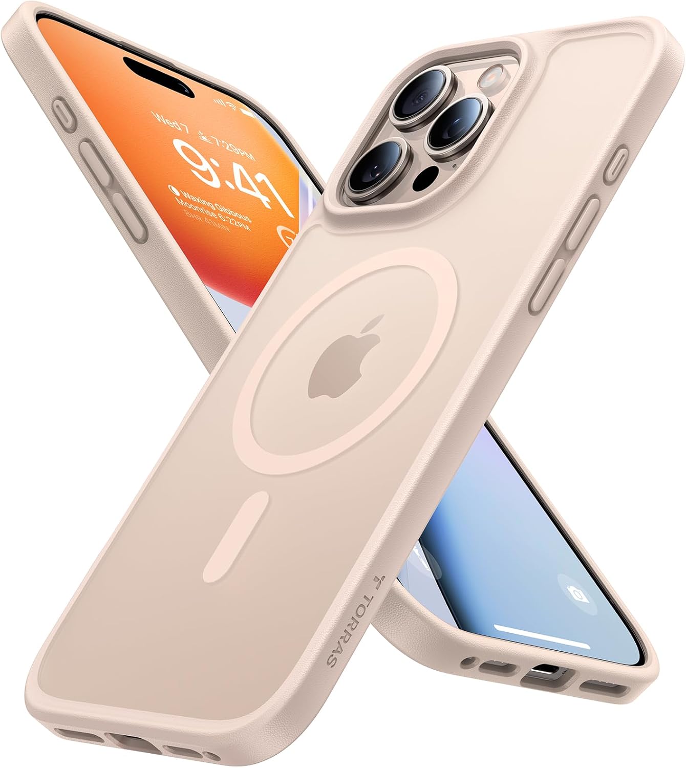 TORRAS iPhone 17 Pro Case with MagSafe, 12FT Military Grade Shockproof, Magnetic