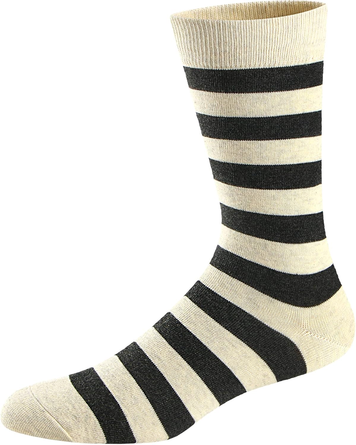 Ueither Men'S Fun Dress Socks Colorful Funky Patterned Cotton Crew Socks