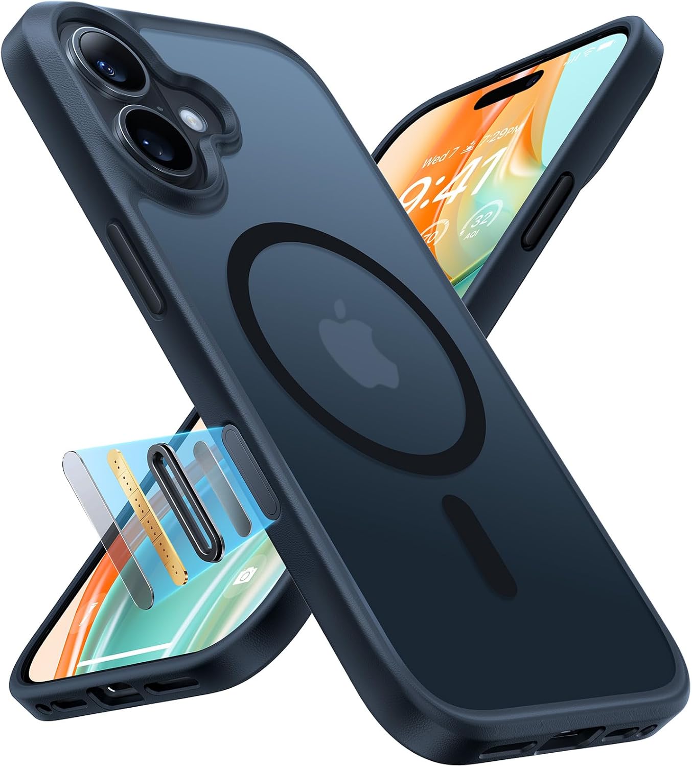 TORRAS iPhone 17 Pro Case with MagSafe, 12FT Military Grade Shockproof, Magnetic