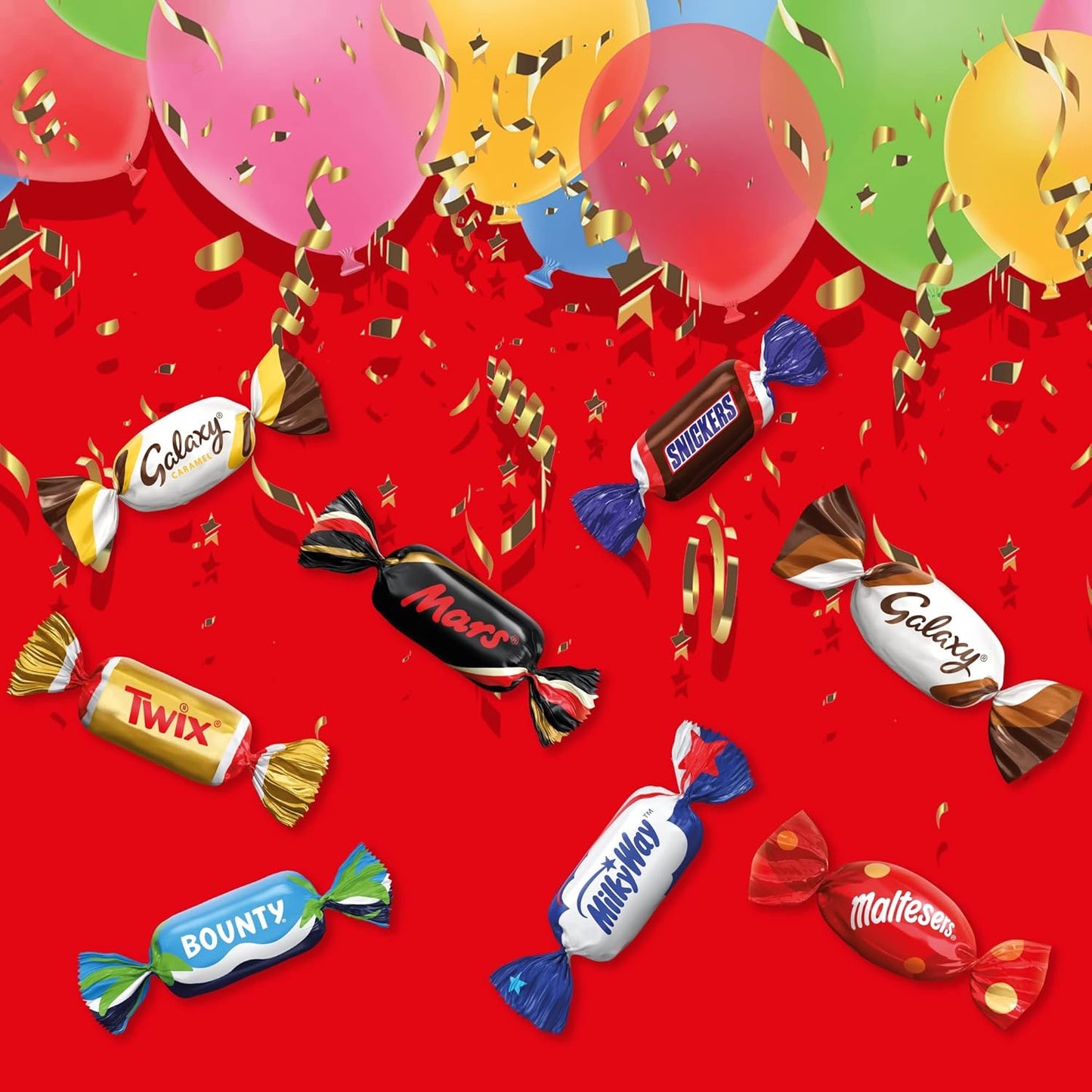 Celebrations Milk Chocolate & Biscuit Bars Sharing Tub 500g