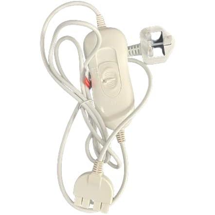 Supreme Comfort Electric Heated Blanket Underblanket, Machine Washable, Heat Control & Overheat Protection (SINGLE) Shine