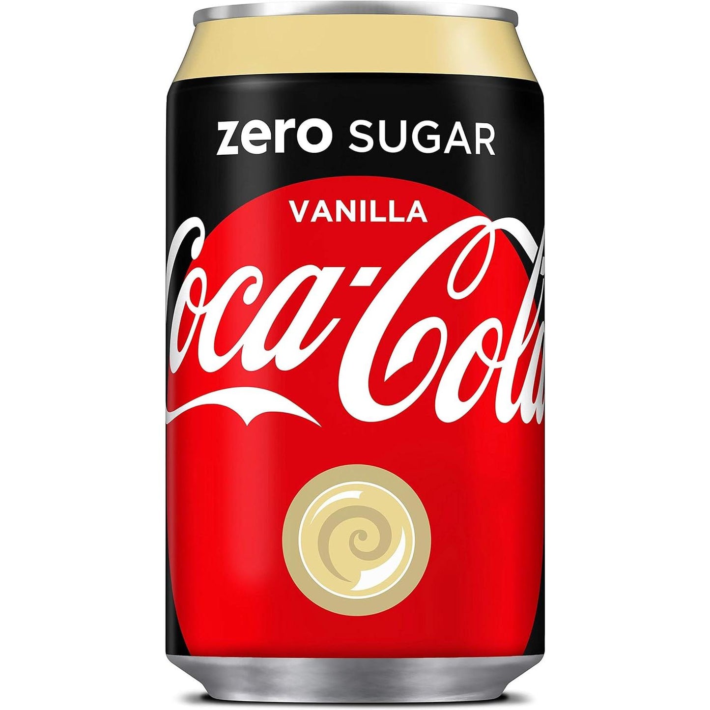 Coca-Cola Zero Sugar 24 x 330ml - Natural Beverage with Plant Extracts & Sweeteners - No Calories - Refreshing Cold Drink