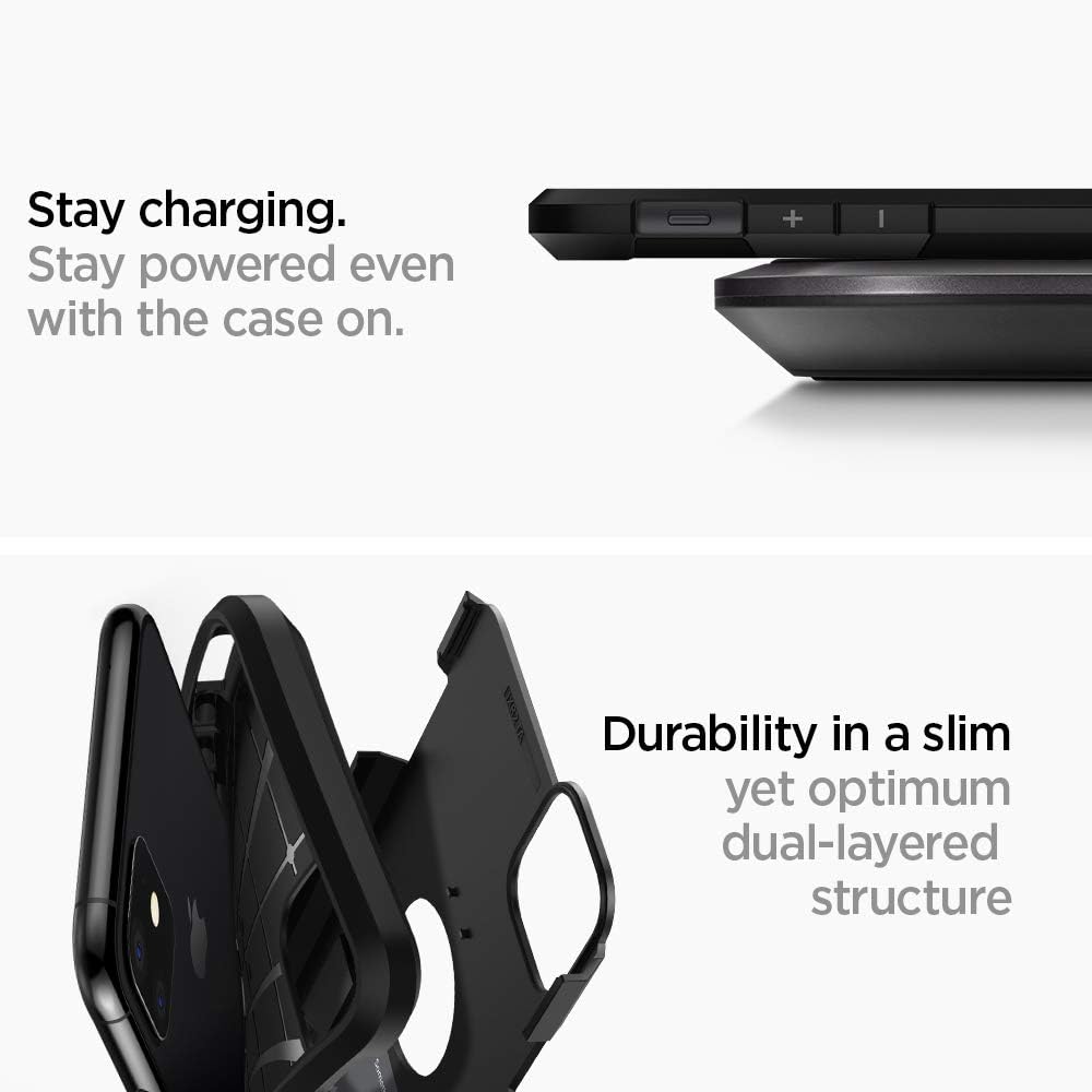 Spigen Tough Armor Case Compatible with Iphone 11 - Black