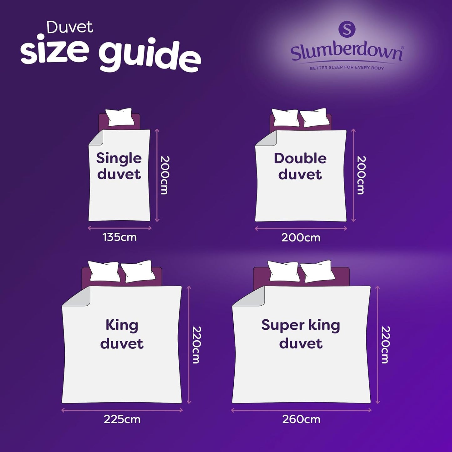 Slumberdown Cosy Nights 15 Tog King Size Duvet - Thick, Extra Warm & Snuggly King Quilt for Cold Winter Nights | Uk-Made, Soft-Touch, Non-Allergenic & Washable (225 X 220Cm)