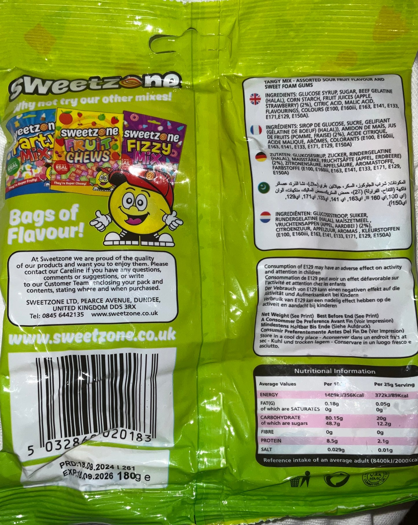 Sweetzone Halal Jelly & Vegan Sweets _Tangy, Party & Fizzy Mixes & Rainbow belts