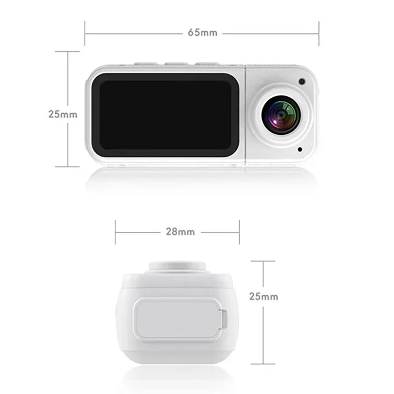 2.7K Thumb Camera Portable Body Pocket Video Audio WiFi Sports Action Camcorder
