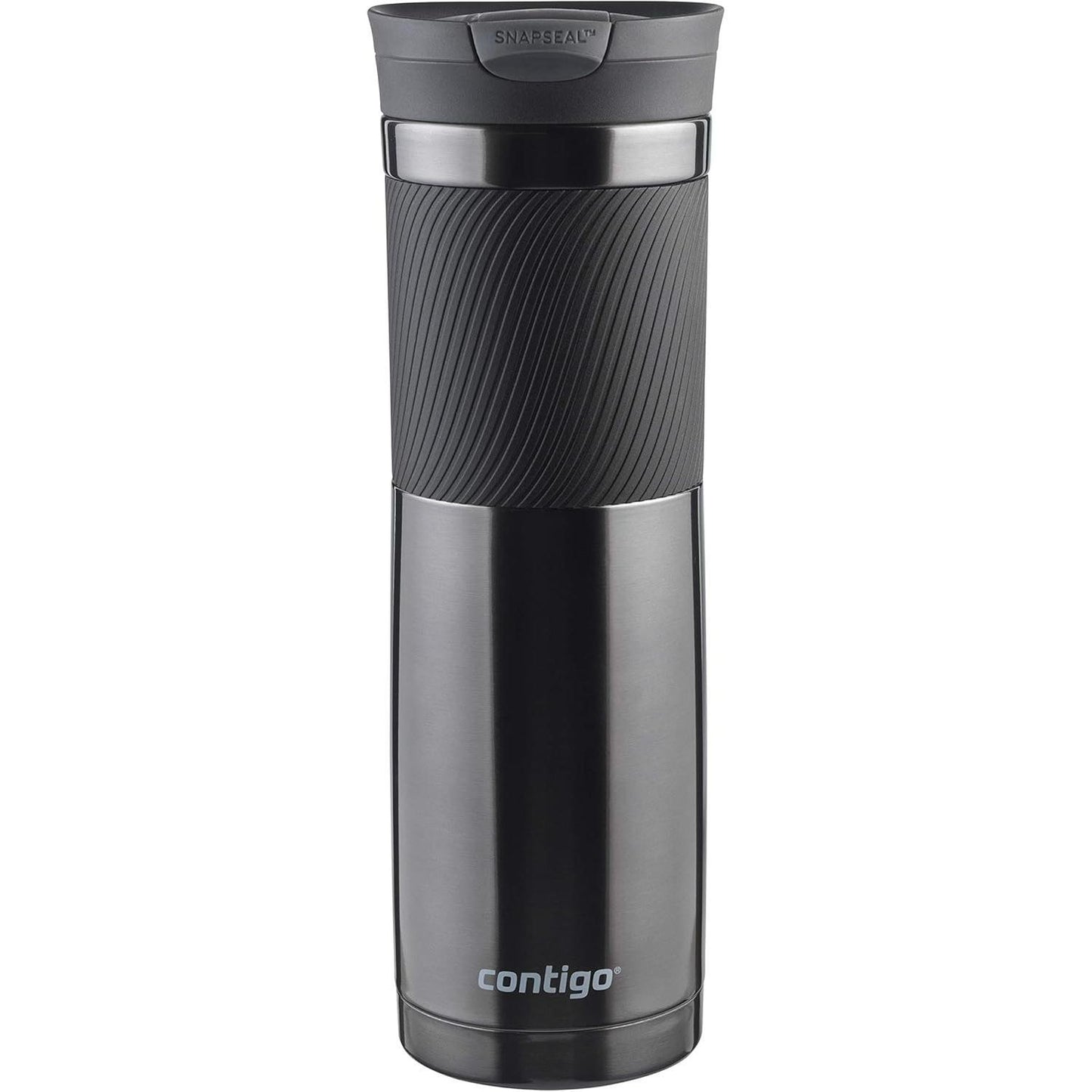 Contigo Byron Snapseal Travel Mug | Stainless Steel Thermal Mug | Vacuum Flask | Leakproof Tumbler | Coffee to Go Mug with BPA Free Easy-Clean Lid