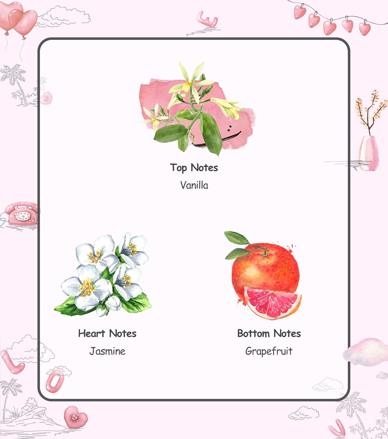 BOYUJK Scented Candles Gift Set for Anxiety | 3 Scented Filled Votive Candles | Relaxation Gifts for Women (Pink Season Collection)