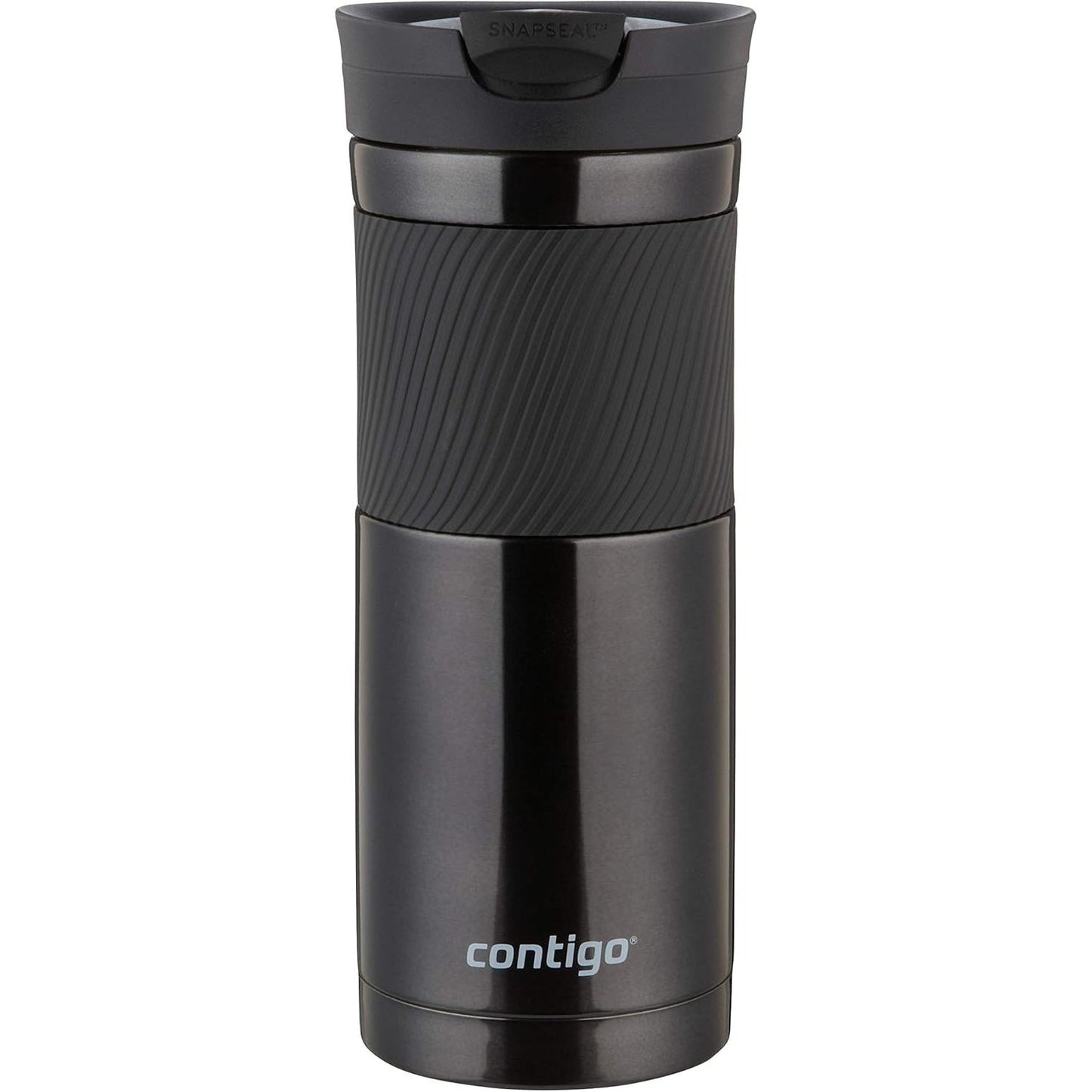 Contigo Byron Snapseal Travel Mug | Stainless Steel Thermal Mug | Vacuum Flask | Leakproof Tumbler | Coffee to Go Mug with BPA Free Easy-Clean Lid