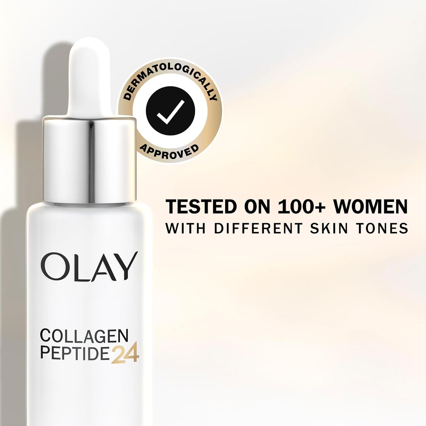 Regenerist Collagen Eye Cream + Regenerist Collagen Face Serum, with Peptide, without Fragrance, Unique Formula with Collagen Peptide and Vitamin B3 Olay