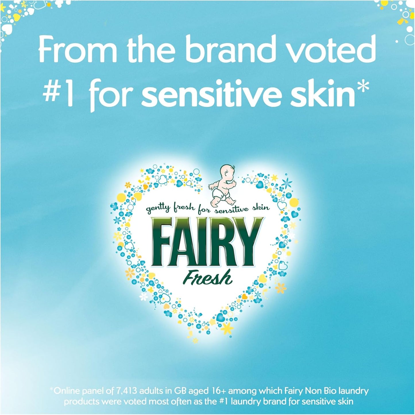Fairy Non Bio Platinum PODS® Washing Liquid Capsules, 104 Washes (52X2), Silk Tree Blossom & Jasmine, with Extra Freshness for Sensitive Skin