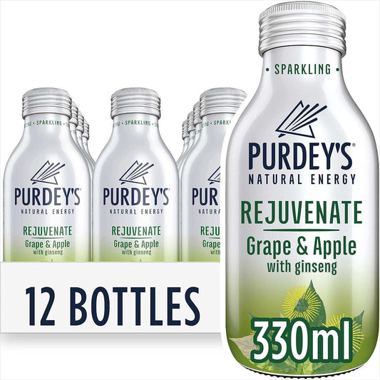 Purdey’S Rejuvenate Natural Energy Drink, 12 X 330 Ml Bottles purdey