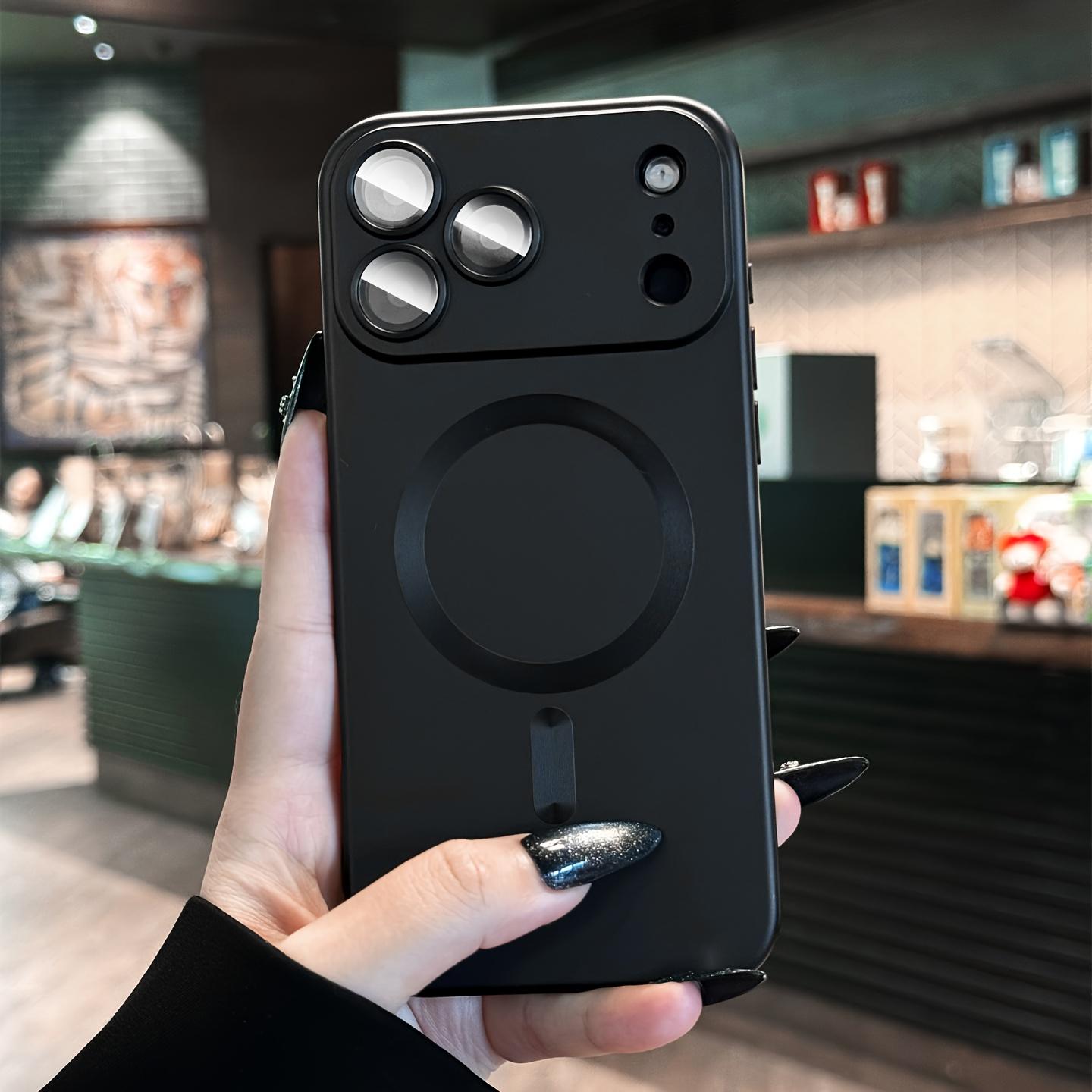 Fashion  iPhone 17 PRO/AIR/PRO MAX Case Black Magnetic Shockproof Cover