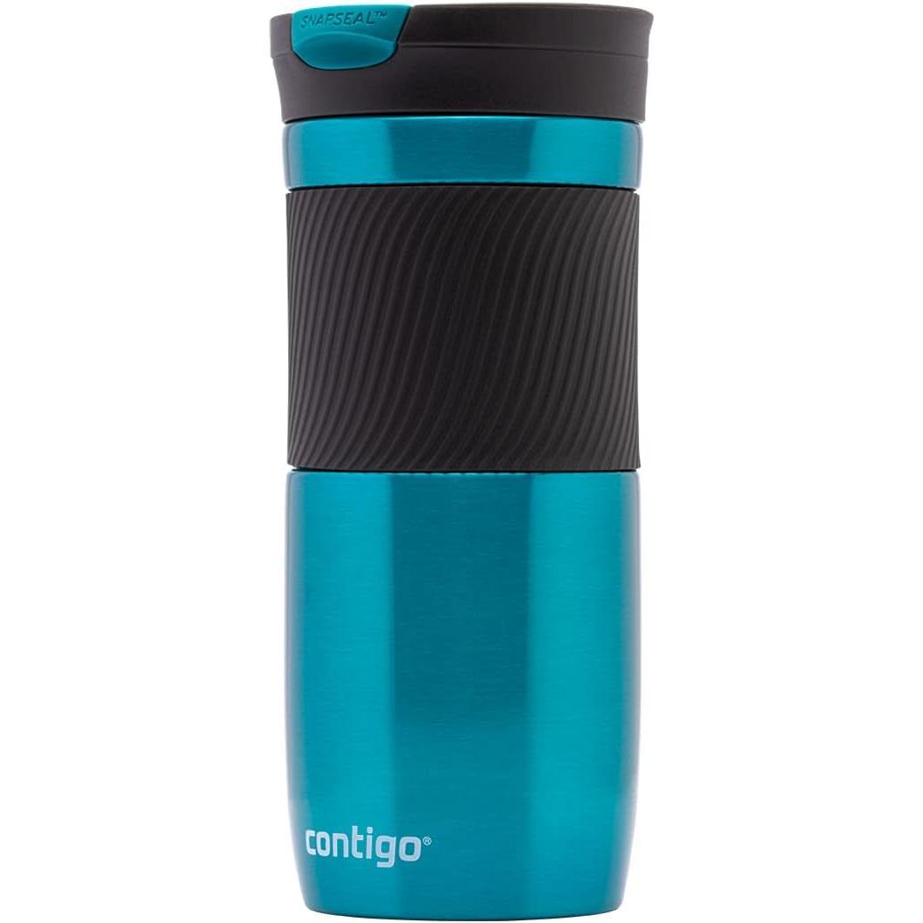Contigo Byron Snapseal Travel Mug | Stainless Steel Thermal Mug | Vacuum Flask | Leakproof Tumbler | Coffee to Go Mug with BPA Free Easy-Clean Lid