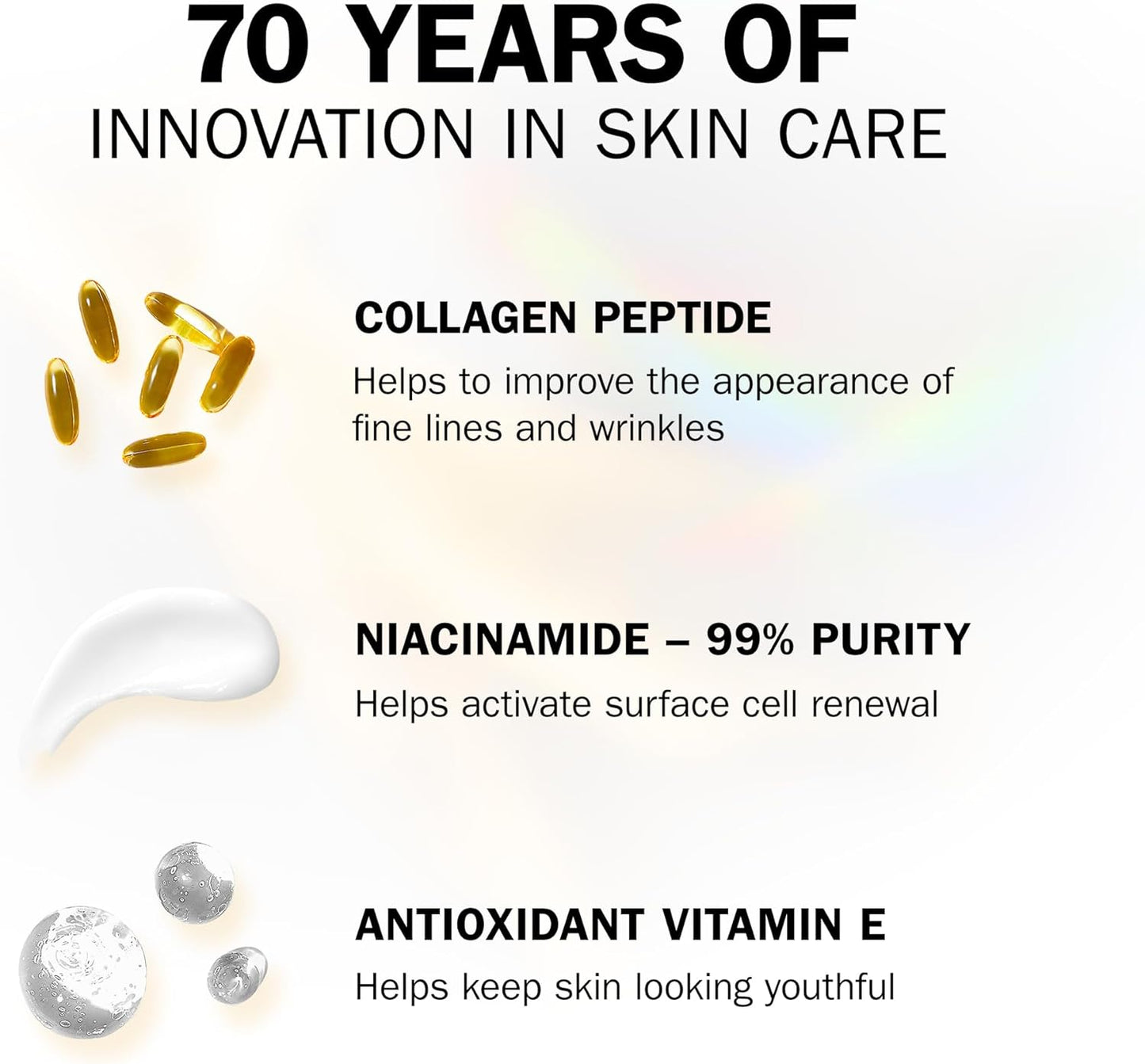 Regenerist Collagen Eye Cream + Regenerist Collagen Face Serum, with Peptide, without Fragrance, Unique Formula with Collagen Peptide and Vitamin B3 Olay