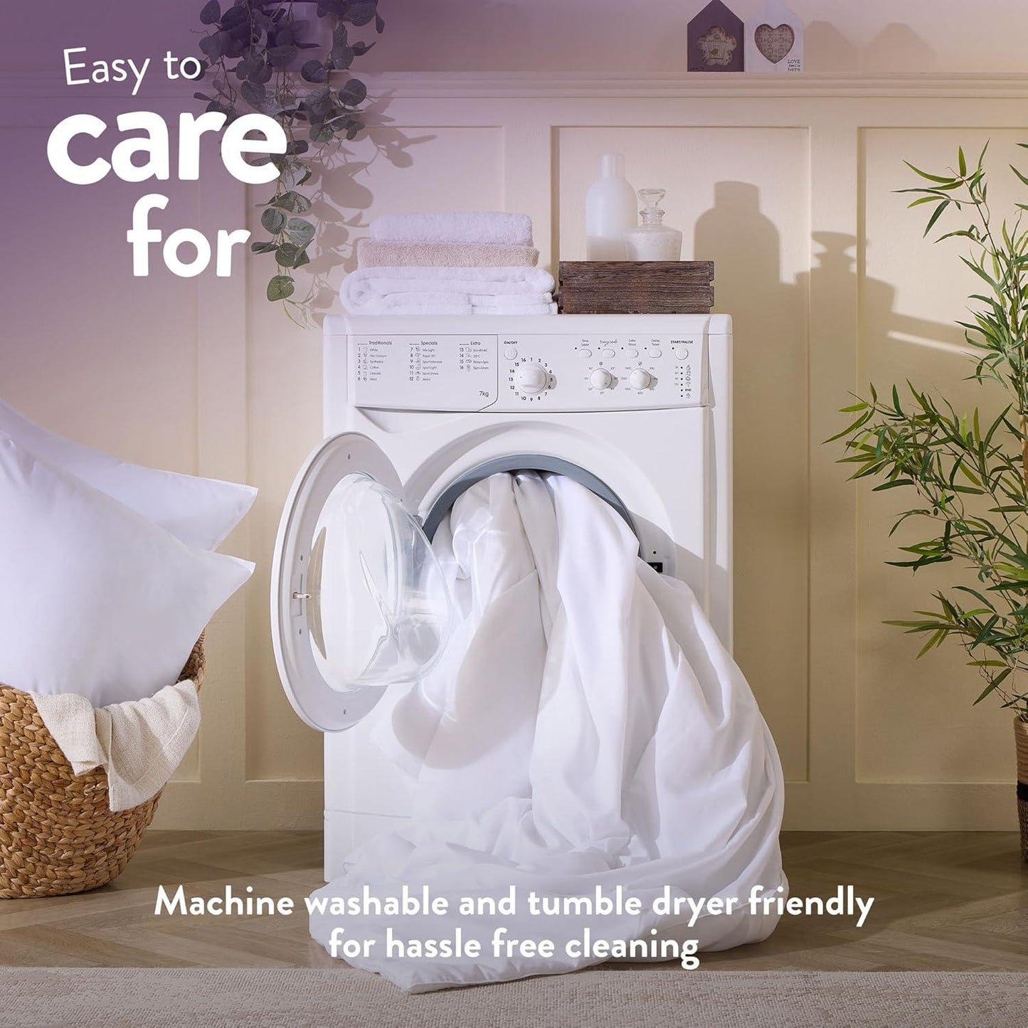 Slumberdown anti Allergy Single Duvet 10.5 Tog - Allergy UK Approved All Year round Single Quilt for Allergy Sufferers - Made in the UK, anti Bacterial and Machine Washable Bedding (135 X 200Cm)