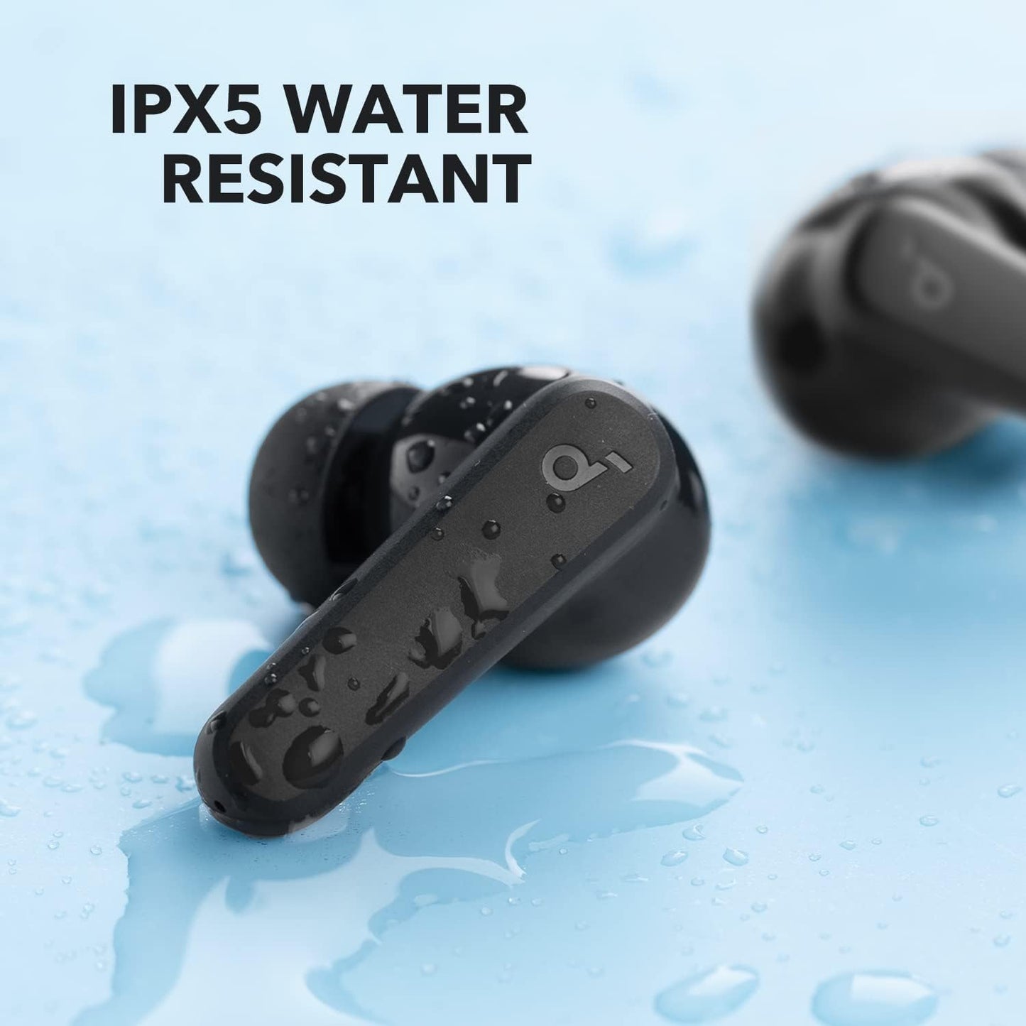 Soundcore by Anker P20I True Wireless Earbuds, 10Mm Drivers with Big Bass, Bluetooth 5.3, 30H Long Playtime, IPX5 Water-Resistant, 2 Mics for AI Clear Calls, 22 Preset Eqs, Customization via App
