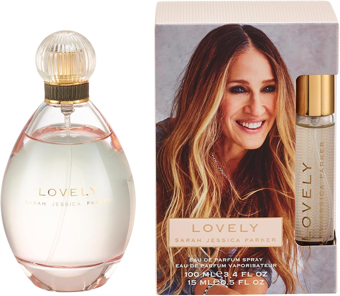 Sarah Jessica Parker Lovely Eau De Parfum for Women 100Ml Spray, Delicate Female Perfume, Fragrance for Women, Women'S Eau De Perfume for Travel, Womens Perfumes - Genuine SJP Perfume for Women