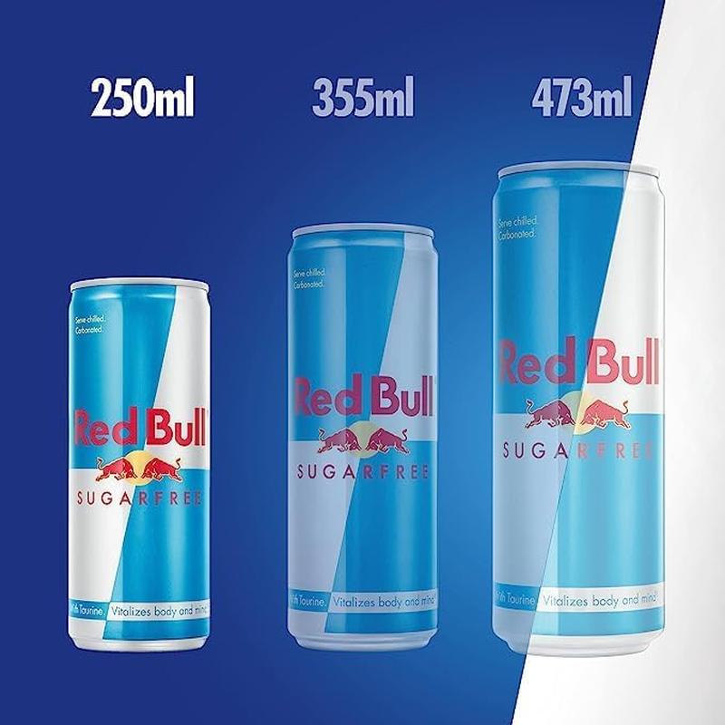 Red Bull Energy Drink Sugar Free, 250 Ml (Pack of 12) Red Bull Company Limited