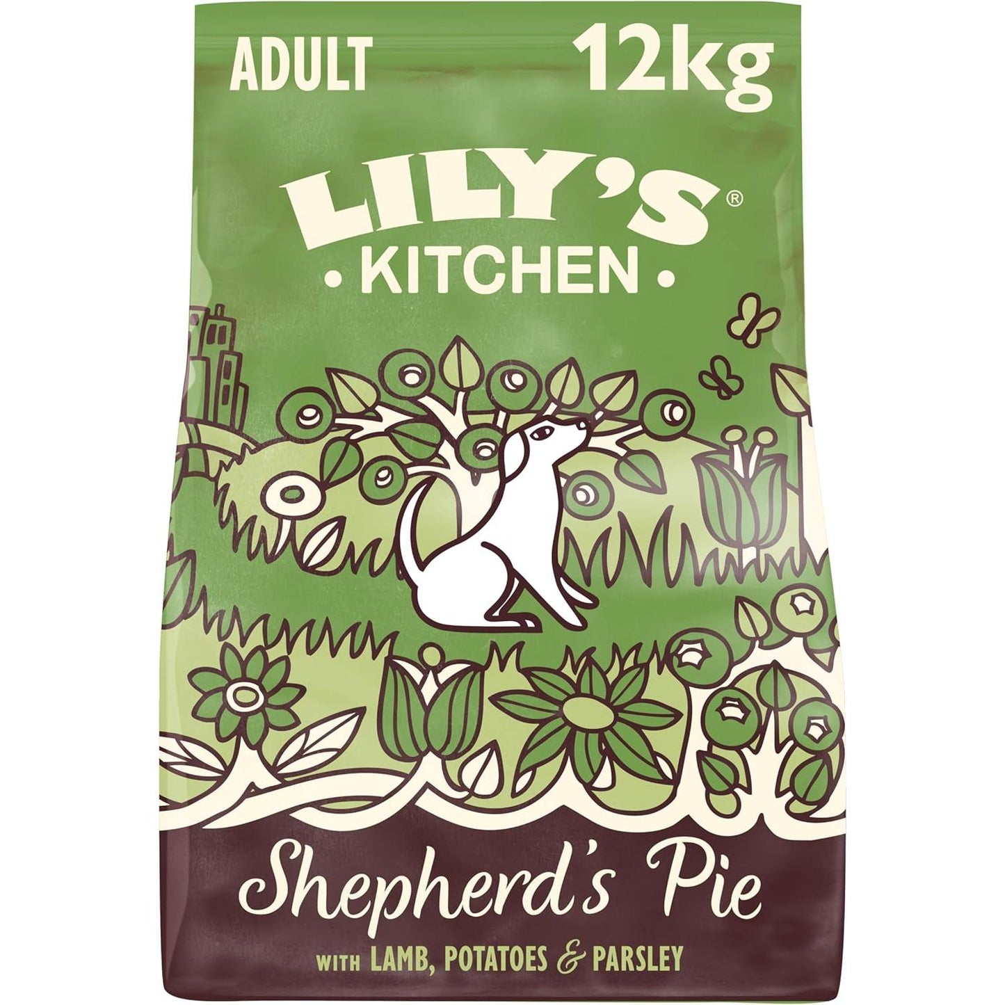 Lily'S Kitchen Made with Natural Ingredients Adult Dry Dog Food Chicken, Duck and & Sweet Potatoes, Grain-Free Recipe 12Kg Bag Lily's Kitchen