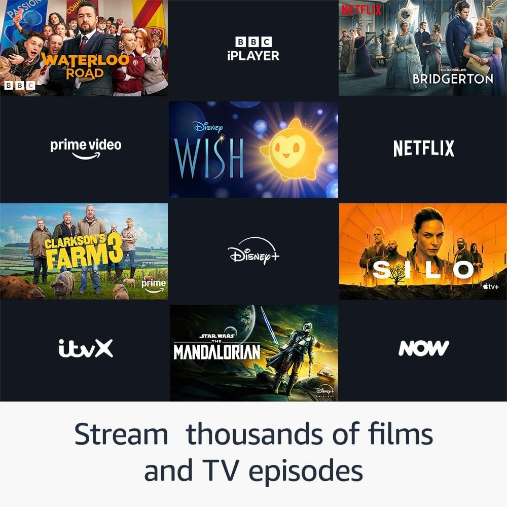 Amazon Fire TV Stick 4K (Newest Gen) Supports Wi-Fi 6, Dolby Vision/Atmos HDR10+