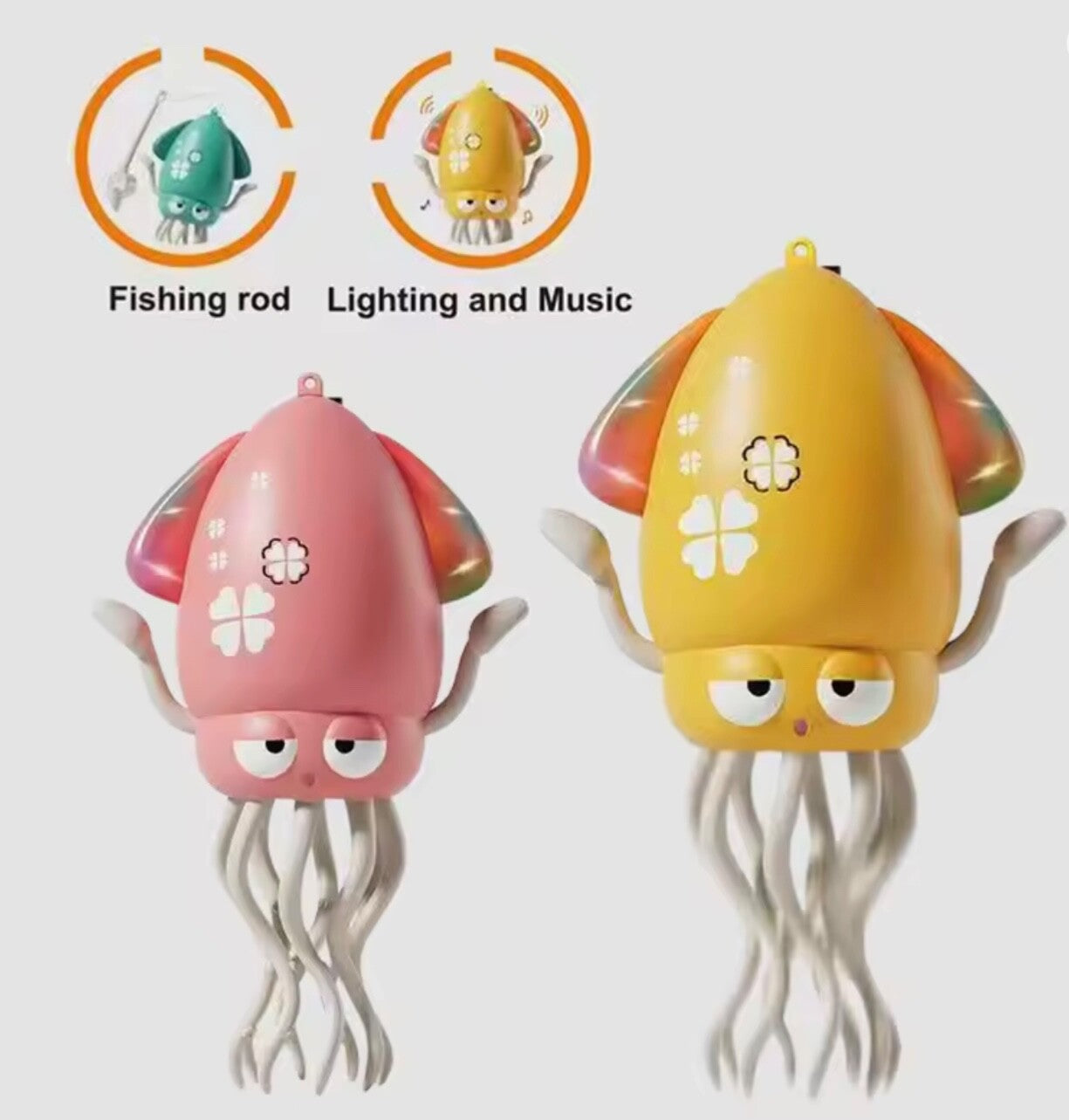 Electric Crawling Octopus Toy Auto-Avoid Smart Music Dancing Robotics Kids Toy