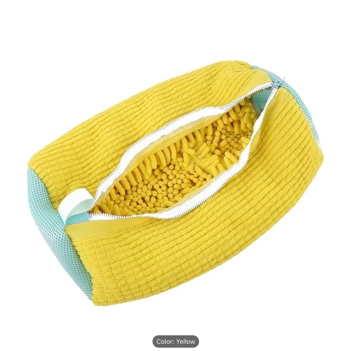 Large Reusable Shoe Washing Bags Thickened Mesh Laundry Zipper Cleaning Machine